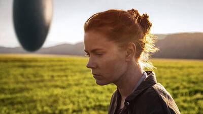 Amy Adams in Arrival. Courtesy Paramount Pictures