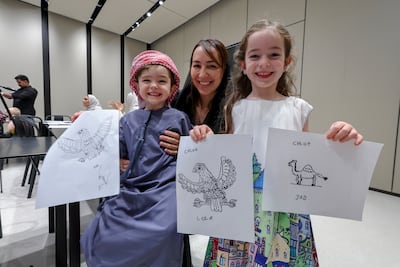 Autism Awareness Day at Zayed National Museum at the weekend kicked off April's event season at Abu Dhabi institutions. Victor Besa / The National