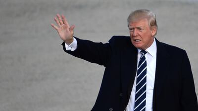 The summary said that the special counsel’s team lacked sufficient evidence to establish that President Donald Trump illegally obstructed justice, but added that Robert Mueller’s team stopped short of exonerating Mr Trump. AP Photo