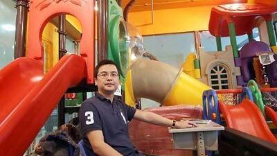 Shen Jian is one of hundreds of Chinese nationals who have launched small and medium sized enterprises in the Emirates in recent years. Satish Kumar / The National