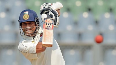 Sachin Tendulkar has played in 198 Tests for India since his debut in 1989. Indranil Mukherjee / AFP