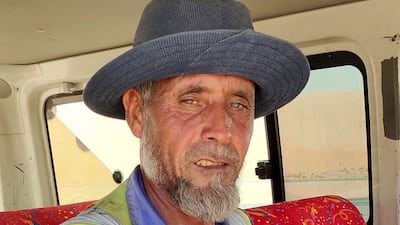 Ismail Khan prayed for peace and for the Iranian assaults to end whenever his team took cover. Photo: Ismail Khan family