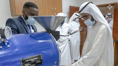 Sheikh Mohammed bin Rashid highlighted the UAE's investment in its business resources