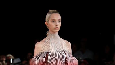 Iris Van Herpen Haute Couture Fall/Winter 2019 2020. Getty 