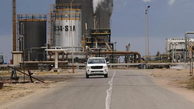 An oil refinery in Zawiya, Libya. Fresh oil supplies are expected to be able to reach international markets through the Zawiya terminal. REUTERS / Ismail Zitouny