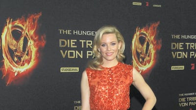2012: Elizabeth Banks wears Elie Saab to the premiere of 'The Hunger Games' in Berlin on March 16, 2012. Getty Images