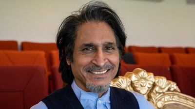 PCB chairman Ramiz Raja said there should be 'no excuse' for Pakistan and India not playing each other. Matt Kynaston / The National