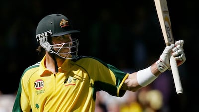 Former Australia batter Damien Martyn is recovering from an induced coma following meningitis. AFP