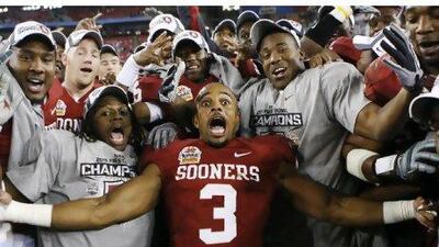 Thousands of fans, such as of the Sooners’, view a huge chunk of self-identity through how the university performs at American football.