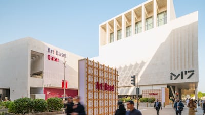 Art Basel Qatar runs from Thursday to Saturday in Doha. Photo: Art Basel Qatar
