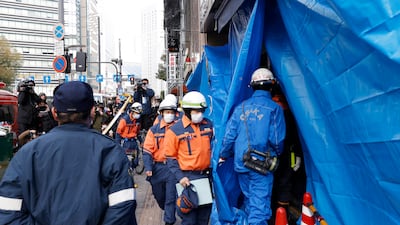 Firefighters initially found 27 people in a state of cardiac arrest, including three who were resuscitated at hospitals. AP