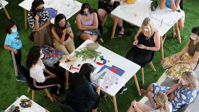 Fashion classes take place at the 'green and clean' zone.