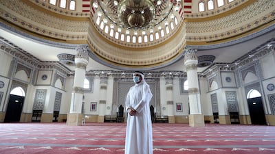 Sheikh Dr Fares Al Mustafa, imam at the Al Farooq Omar Bin Al Khattab Mosque and Centre in Dubai