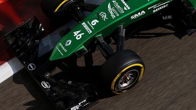 If Will Stevens drives for Caterham in Formula One next season it will likely be in the same car he had at Abu Dhabi. Mark Thompson / Getty Images