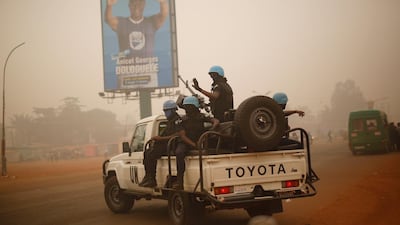 Thousands of UN peacekeepers have been in the crisis-hit Central African Republic since 2014. AP