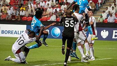 Andre Senghor, heading the ball, has made the biggest impact among foreign-born scorers with 14 goals.