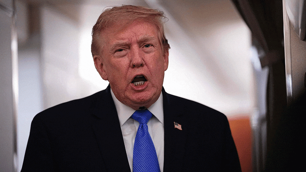 Image linked from the original feed: Trump says Iran talks to begin after halting planned strike