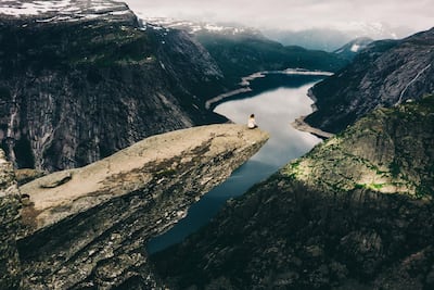 The rugged beauty of Trolltunga attracts tens of thousands of tourists every year. Getty