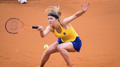 Elina Svitolina is one of the pre-tournament favourites to win the French Open and her first major title. Simon Hofmann / Getty Images
