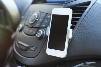 Don't bother investing in built-in navigation when you can use your smartphone. Getty