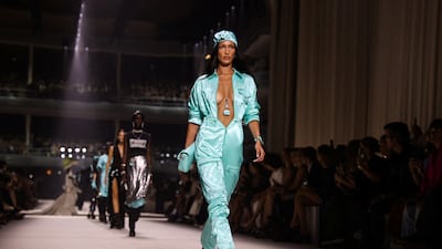Bella Hadid was one of the star models appearing in the show. Reuters