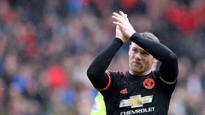 Manchester United's Wayne Rooney reacts after their Premier League loss to Sunderland on Saturday. Nigel Roddis / EPA / February 13, 2016