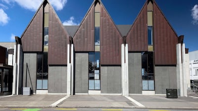 Knox Presbyterian Church rebuilt nearly 10 years later on February 17, 2021. AFP