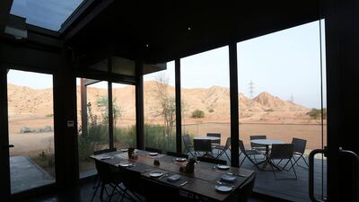 .'You embrace it, rather than deny it. You do feel like you’ve entered the desert,' Ashmore adds. Satish Kumar / The National