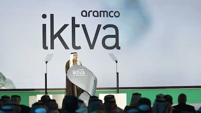 Energy Minister Prince Abdulaziz bin Salman spoke of plans 'to achieve cleaner forms of electricity'. Photo: Aramco