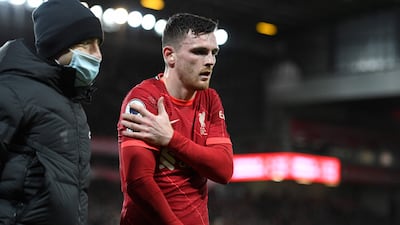 Andrew Robertson – 7. The Scot drove down the line with purpose and linked nicely with Diaz. He came close to getting on the end of a dangerous cross. PA