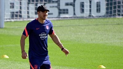 Atletico manager Diego Simeone. AFP