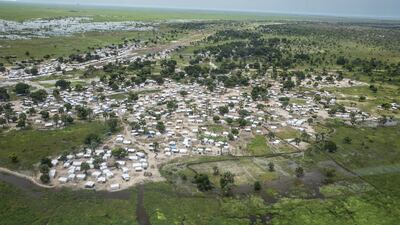 The town of Leer in South Sudan's Unity state where recent clashes have forced thousands of pep[le to flee. Reuters