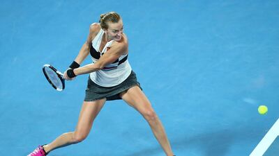 World No 2 Petra Kvitova, who won in Dubai in 2013, is making her first appearance at the tournament since 2016. Getty