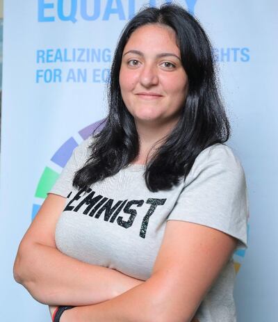 Lebanese activist Hayat Mirshad.