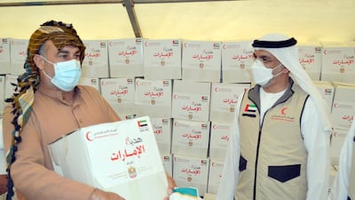 The Emirates Red Crescent has launched the first phase of a vaccination programme to inoculate 15,000 Syrian refugees and displaced people in Iraq. All photos by Wam