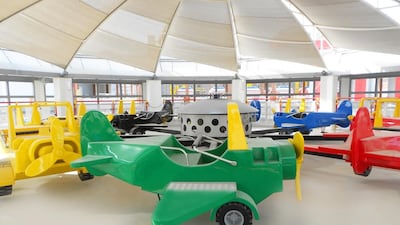 Legoland has created a mini-city with an airport, police station and fire department. Courtesy Legoland Dubai