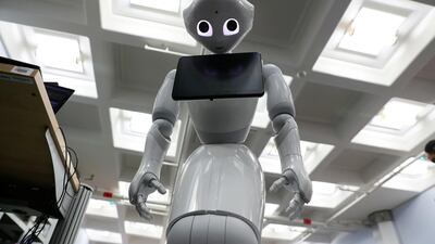 Advancing technologies such as robotics could mitigate the impact of aging on growth as well as transform the labour markets.. Pawan Singh / The National