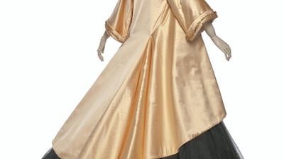 Adélaïde ball gown and coat, Christian Dior, Spring/Summer 1948. Courtesy: Musée des Arts Décoratifs UFAC collection, gift of Elinor Brodie, 1969. Photo credit: MAD, Paris, Jean Tholance