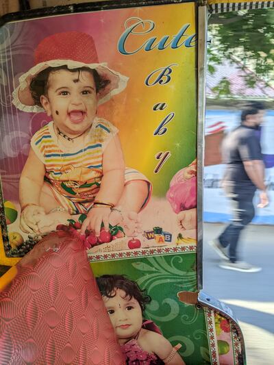 Cherubic babies are a common motif. Photo: Shefali Pandey