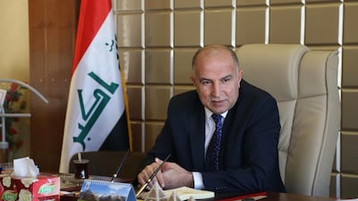 Nawfal Hammadi Al Sultan, the former governor of Nineveh province, Iraq.