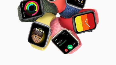 The Apple Watch SE. EPA
