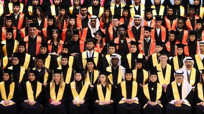 This is the 15th Graduation Ceremony by Sorbonne University Abu Dhabi