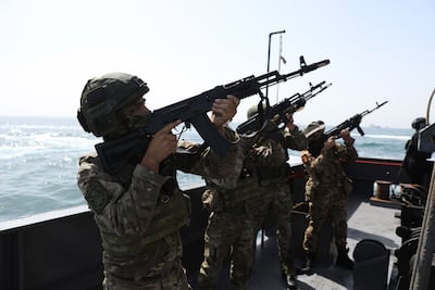 Beyond its proxies, Iran can strike targets at a distance using drones and missiles. EPA