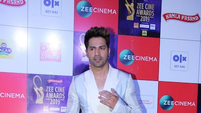 Varun Dhawan at the red carpet of Zee Cine Awards in 2019. Courtesy Zee Cine Awards