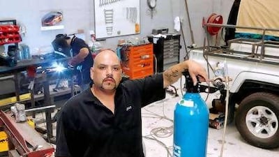 Bear Garcia previously worked for West Coast Customs in the US, customising cars for celebrities such as Paris Hilton.