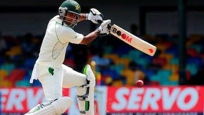 Mohammad Hafeez, the Pakistan vice-captain, faced 281 deliveries to end day one of the second Test in Colombo on a personal best score of 172. It was also the opening batsman's fifth Test century. Lakruwan Wanniarachchi / AFP