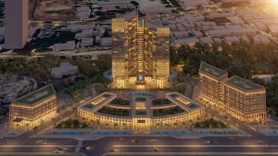 A rendering of The Beaumont in Damascus, which is expected to be completed within four years. Photo: Syria Ministry of Tourism