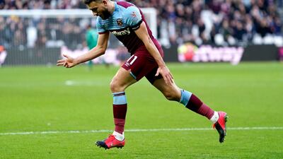 Right midfield: Robert Snodgrass (West Ham) – The Scot’s brace ought to have set West Ham on the way to a much-needed win but defensive errors let Brighton get a point. PA