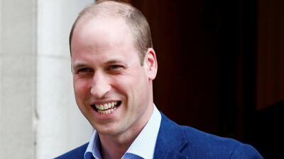 Britain's Prince William leaves the Lindo Wing of St Mary's Hospital after his wife Catherine, the Duchess of Cambridge, gave birth to a son, in London, April 23, 2018. Hannah McKay / Reuters