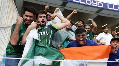 The Dubai International Stadium was packed on Sunday